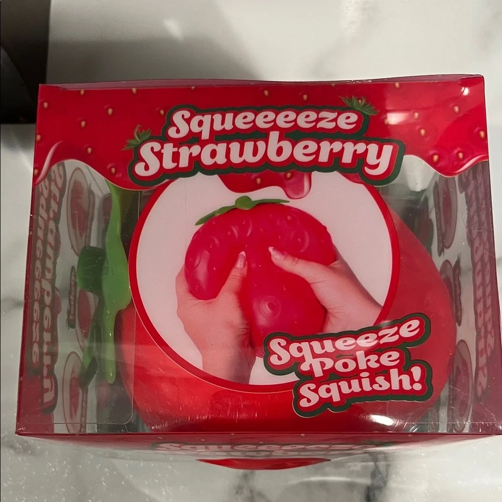Kids Squishy Toy - Red